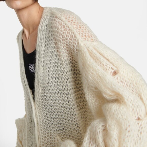 Loewe Mohair-blend cardigan - Picture 3 of 15